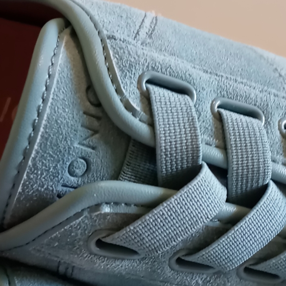 VONIC SNEAKERS ORTHOPEDIC ARCH JEAN SUEDE SZ5 - Picture 3 of 12